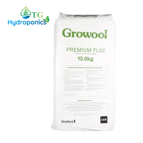 Growool Premium Rockwool Floc 13.6KG 110 L