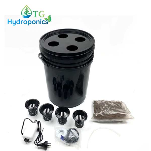 Growlush 4 Pot Site Mini DWC Hydroponics System