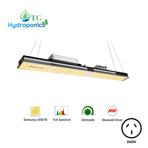 MARS HYDRO SP-3000 LED GROW LIGHT| Dimmable LED Bar | Actual Power Consumption: 300W | Equipped with Samsung LM301B Diodes | Featuring OSRAM 660nm Diodes