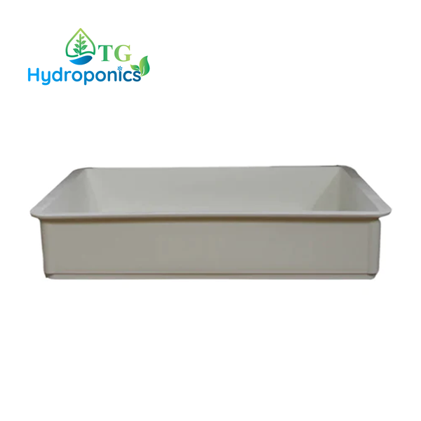 Crop Box Solid White Tub 23L